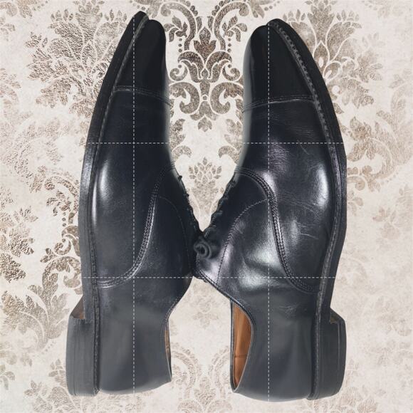 Allen Edmonds Black Leather Oxfords main image 8